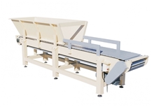 Steel Conveyor with Feed Hopper