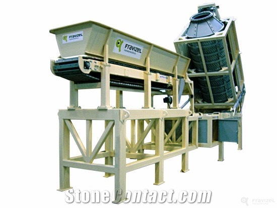 Stone Surface Ageing, Tumbling, Polishing and Washing Machine