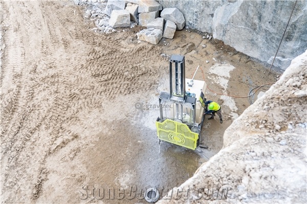 Tracked Diamond Quarry Wire Saw Machine - KEPLER