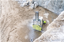 Tracked Diamond Quarry Wire Saw Machine - KEPLER
