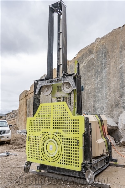 Tracked Diamond Quarry Wire Saw Machine - KEPLER