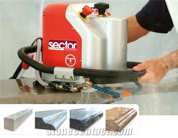 Sector- Portable Stone Router, Edge Profiling Machine