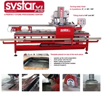 SYSTAR XL- Stone Fab Center & Cutting Machine - Miter Saw