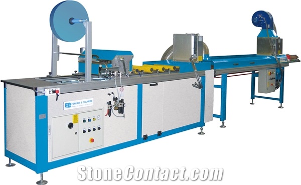 MIR 001/L-5 - Semi-automatic gluing of tiles, mosaic marbles and stones