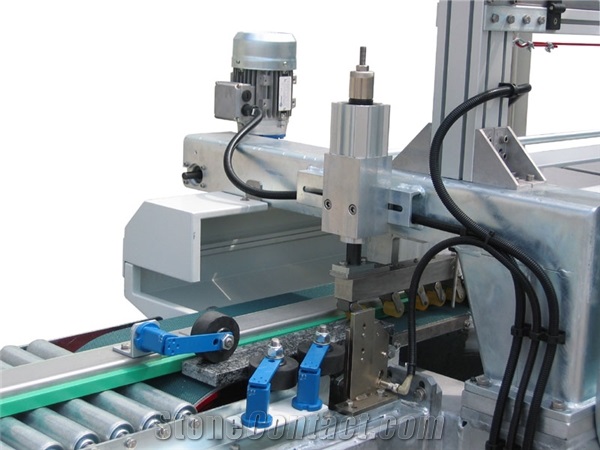 MLZ-Belt machine for continuous polishing, beveling of boards of marble, granite