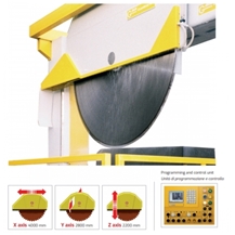 GMM GIGA 3500 - AUTOMATIC ELECTRONIC BLOCK CUTTER FOR MARBLE AND GRANITE