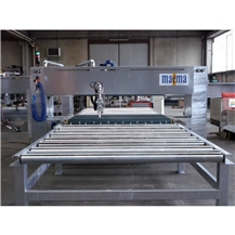 Maema- KOMPATTA Automatic Flaming and Bush Hammering Machine