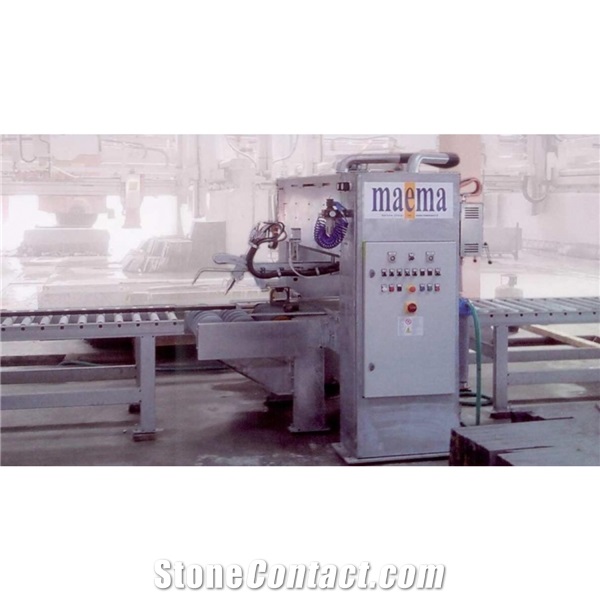 Maema- KOMPATTA Automatic Flaming and Bush Hammering Machine