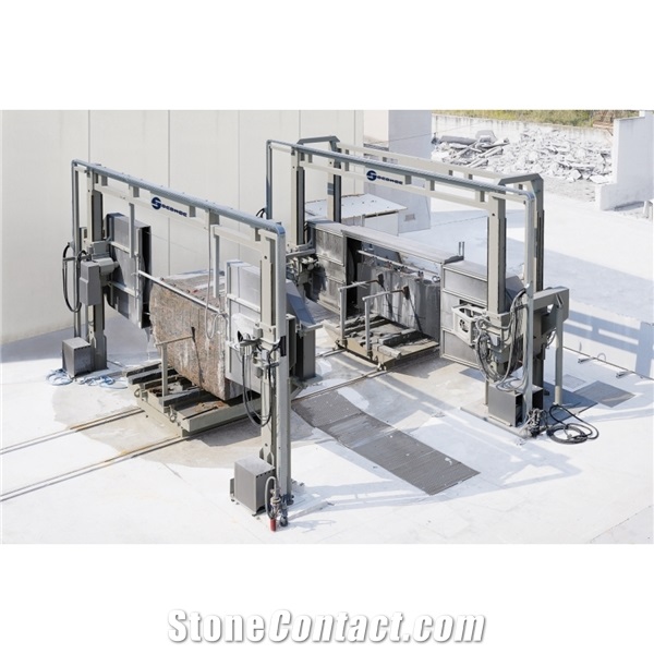 Socomac-1 LINA - MODEL.1WH Mono Wire Saw Block Cutting Machine