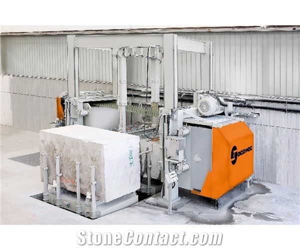 Socomac-70 LINA- MODEL.70W L2000 Multi Wire Saw Block Cutting Machine