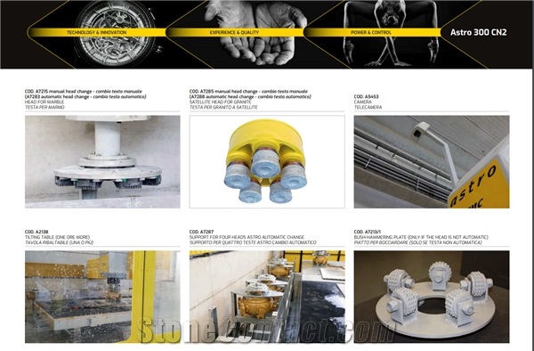 ASTRO Single Head Bridge Polishing Machine
