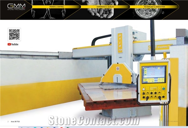 AXIA 38 TS3 Automatic CNC Bridge Saw Machine
