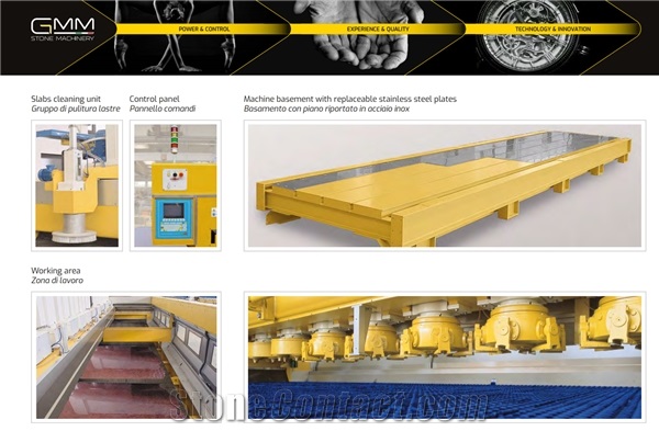 EVEREST 2100 - Granite Slabs Polishing Machine