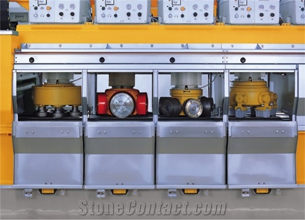 EVEREST 650-EVEREST 850-EVEREST 1000 Automatic Calibration and Polishing Machine for Granite Strips and Tiles