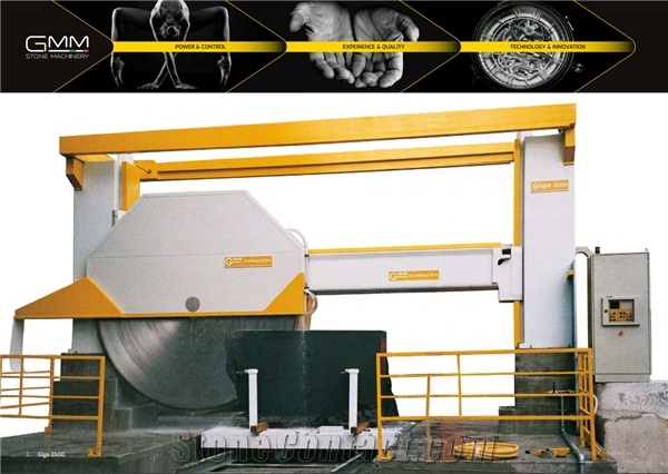GIGA 3500 Automatic Electronic Block Cutter for Marble and Granite