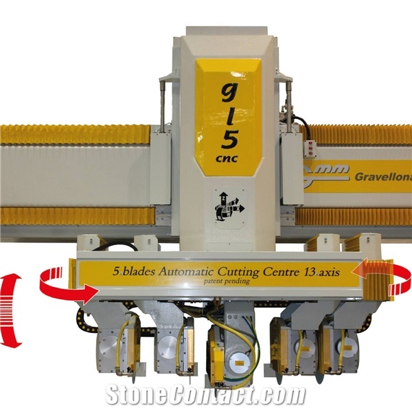 GL3 CN2 Multispindle 5 Blades Automatic CNC Cutting Center 