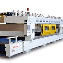 LMS 2100 Automatic Belt Polishing Machine for Marble Slabs