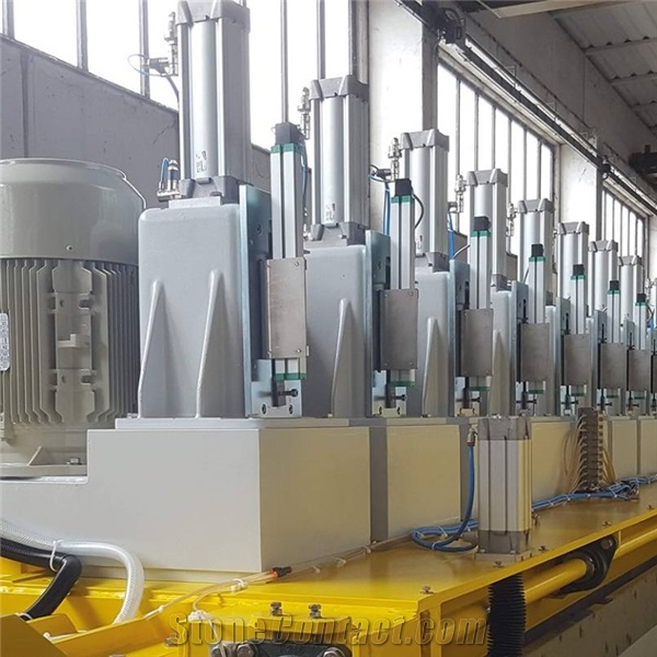 LMS 2100 Automatic Belt Polishing Machine for Marble Slabs