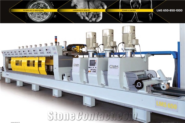 LMS 650 2A-14A Automatic Calibration and Polishing Lines for Marble Strips and Tiles