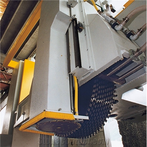 QUADRA G15 1600 / QUADRA G32 1600 Automatic Electronic Block Cutter for Granite With Max. 32 Blades