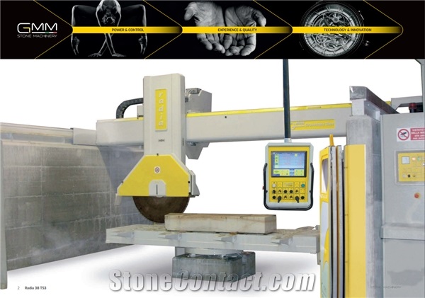 RADIA 38 TS3 Automatic CNC Bridge Saw Machine