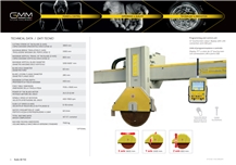RADIA 38 TS3 Automatic CNC Bridge Saw Machine RADIA 38 TS3 Automatic CNC Bridge Saw Machine