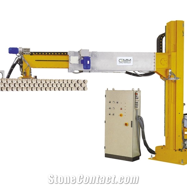 SLV Automatic loader-unloader for marble and granite strips