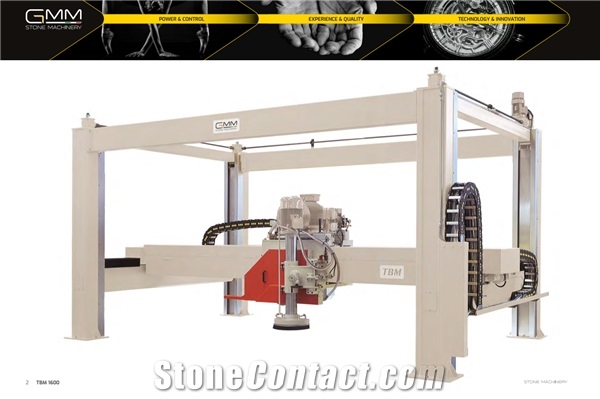 TBM 4 Column Single or Double Marble Block Cutter