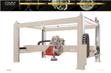 TBM 4 Column Single or Double Marble Block Cutter