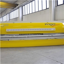 TORO Automatic Multi Spindle Edge Polishing Machine for Flat and Round Edge Profiles