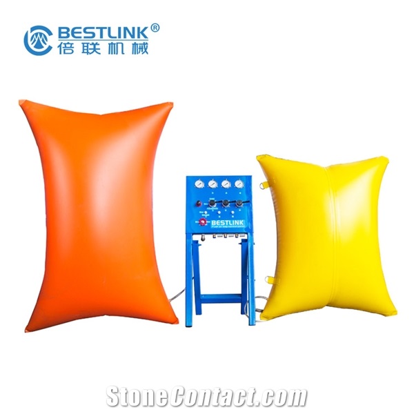 Block pushing air bag  1.0m*1.5m for sandstone, limestone quarry
