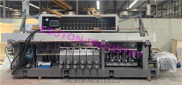   Esuton automatic stone edge/ profile grinding polishing machine