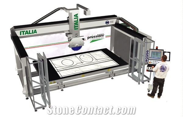 Italia CNC Bridge Saw Machine