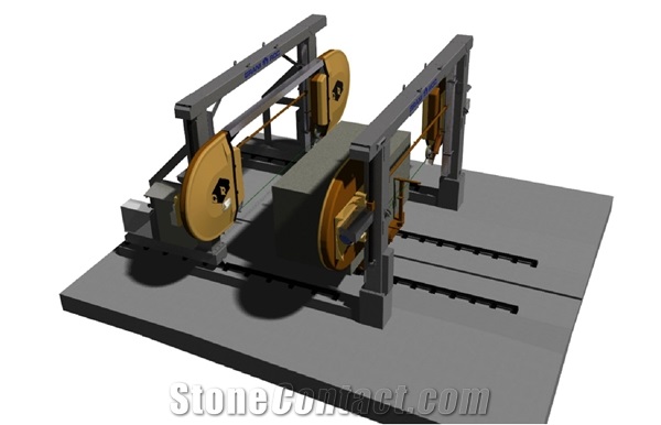 Grani Roc COMBO Single Wire Cutting for dressing stone blocks