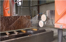 MEM Molduradora CNC Wire Saw Profiling, Blocks Dressing, Slab Cutting