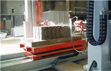 PBO 5 Axes CNC Diamond Wire Saw Profiling Machine 