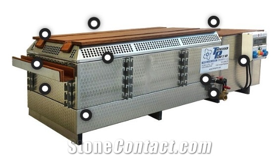 Bench with internal air diffuser MS 200