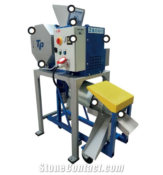 Crusher and 3 output Separation System 250-80M3