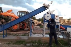 Crusher and 3 output Separation System 250-80M3