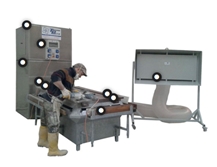 Tower Bench with mobile suction device BS200 PLUS