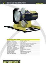 MONSTER SERIE Quarry Wire Saw Machine MONSTER SERIE Quarry Wire Saw Machine