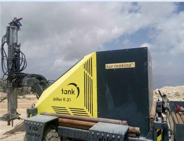 TANK DRILL K21 Mobile Quarry Driller