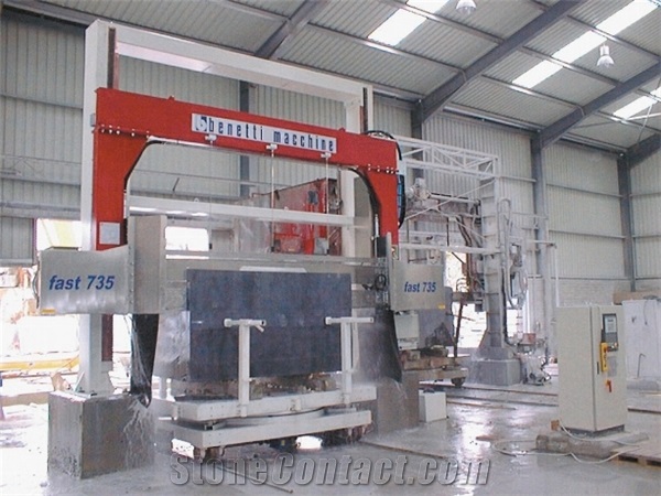 Benetti Fast 735 Diamond Belt Stationary Machine for marble and soft stones