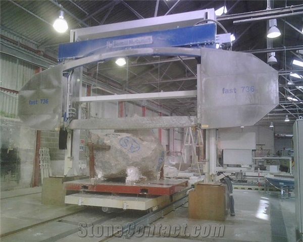 Benetti Fast 736 Diamond belt saw for trimming of blocks