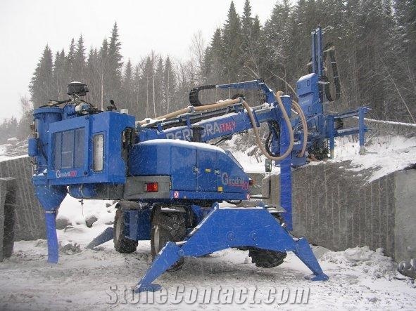 Perfora Girodrill 200 hydraulic quarry drilling mobile unit