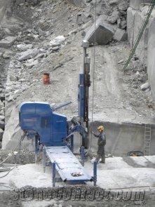 Tempest 100VH hydraulic block cutter electrically powered vertical and horizontal drilling