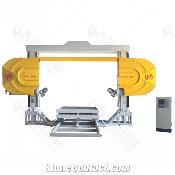 CNC Wire saw Block cutting machine Single wire saw block cutting machine