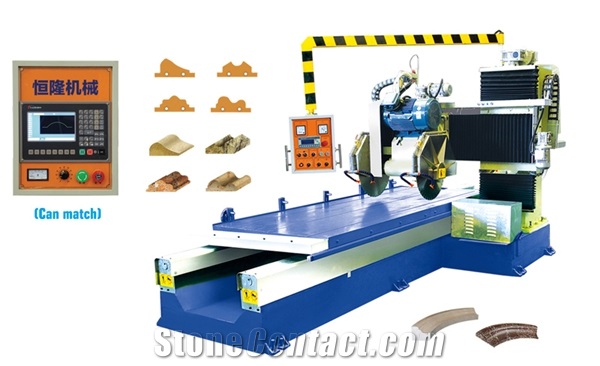 Edge Line Stone Profiling, Polishing Machine