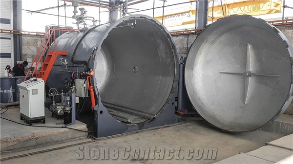 HRVP/HRVP Extended HRVP Block Reinforcing System for Defective Marble Blocks by Vacuum Device
