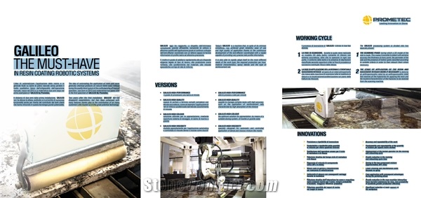 Resin Coating Anthropomorphic Robot Galileo - Smart Resin Coating Robotic System